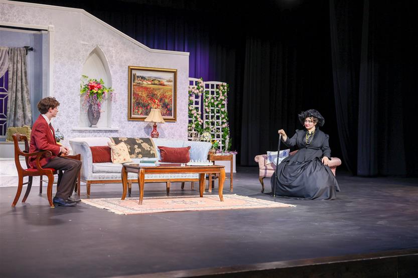 Centennial High students act onstage